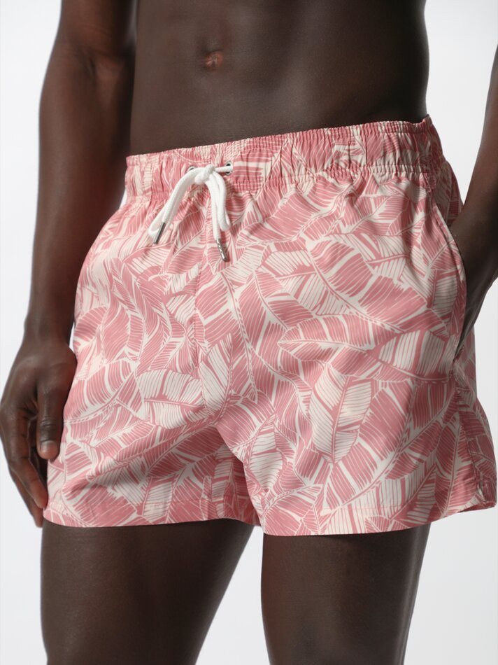 Maiô estampado - Rosa Pastel