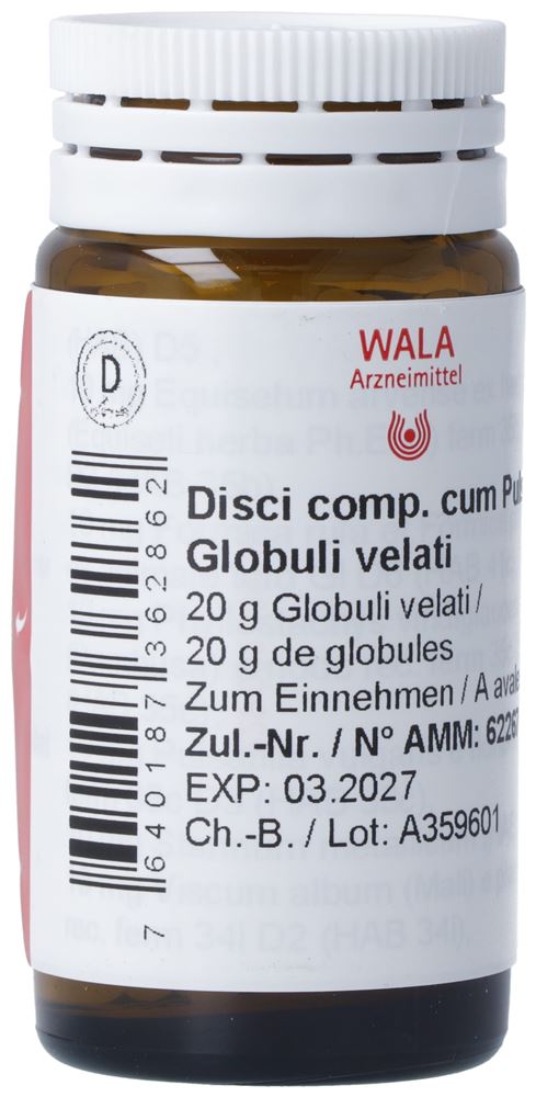 WALA Disci comp. cum Pulsatilla Glob Fl 20 g