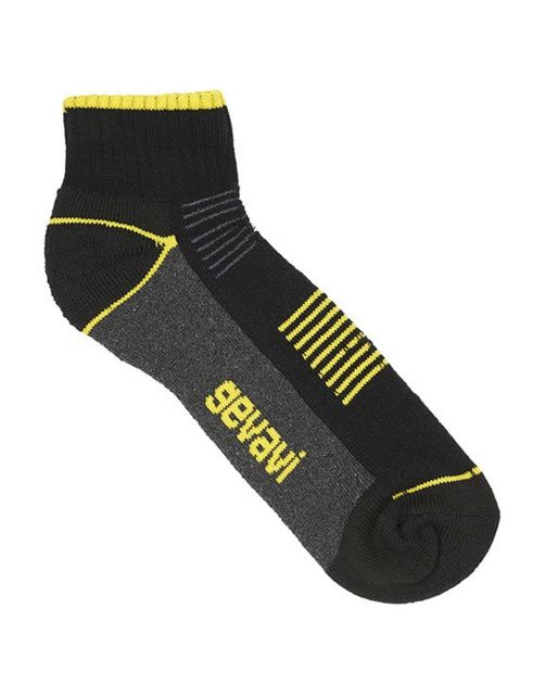 Gevavi Werksokken Sneaker Zwart - Sokken