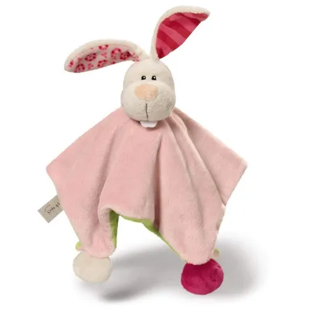 NICI My First NICI zweiseitiges Schmusetuch Hund Fino & Hase Tilli