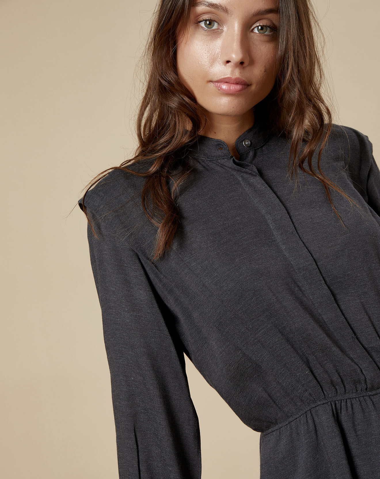 Hartford Robe Rooka gris foncé