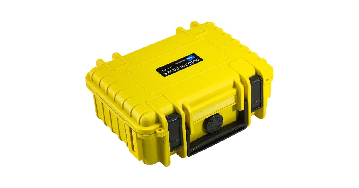 B&Woutdoor.case type 500 DJI pocket 2 koffer  (Geel)
