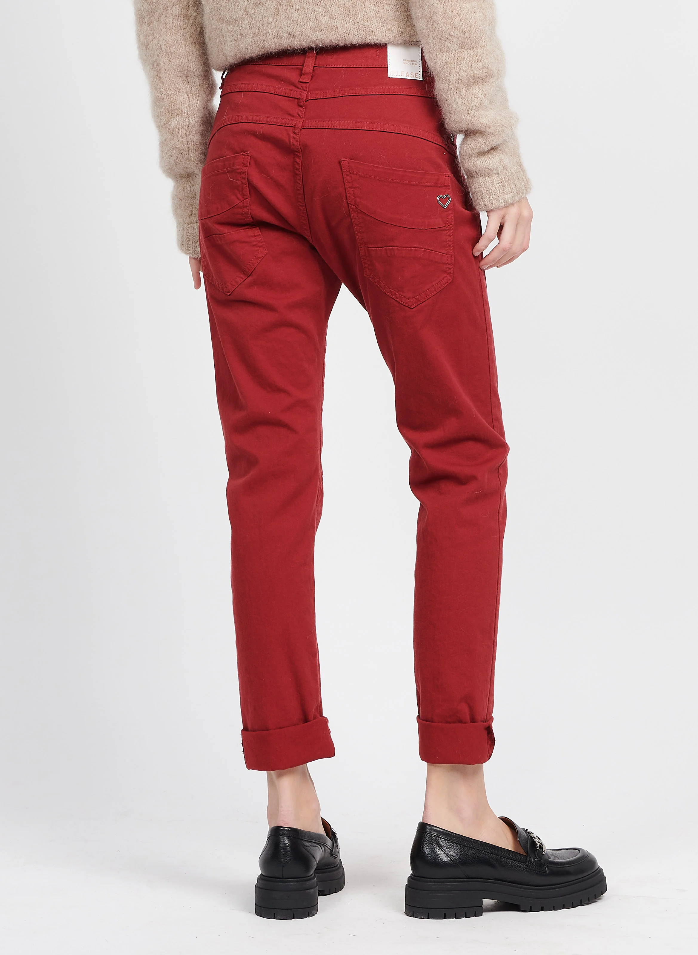 Jean 5 poches | Rouge
