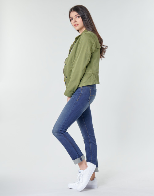 G-Star Raw - MIDGE MID STRAIGHT WMN - Kaki