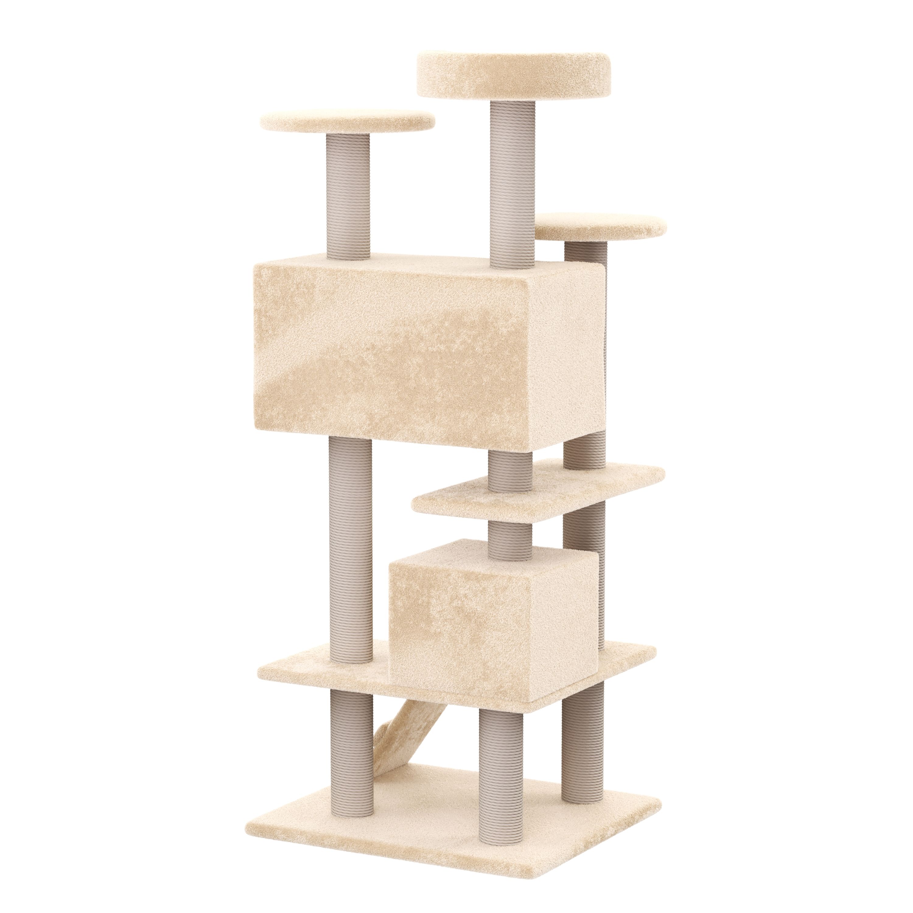 Katzenbaum NELLY 131 cm beige