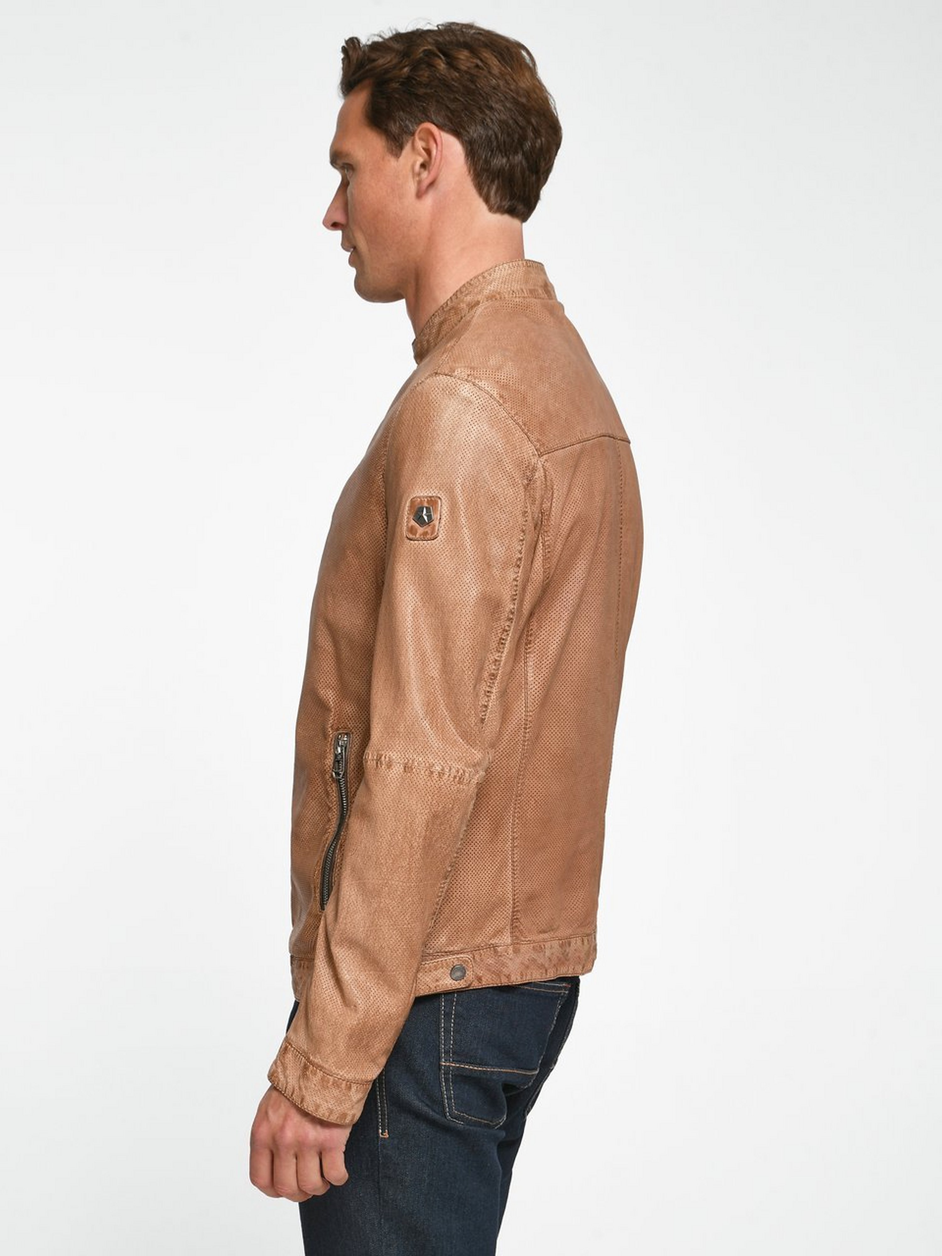Lederjacke
