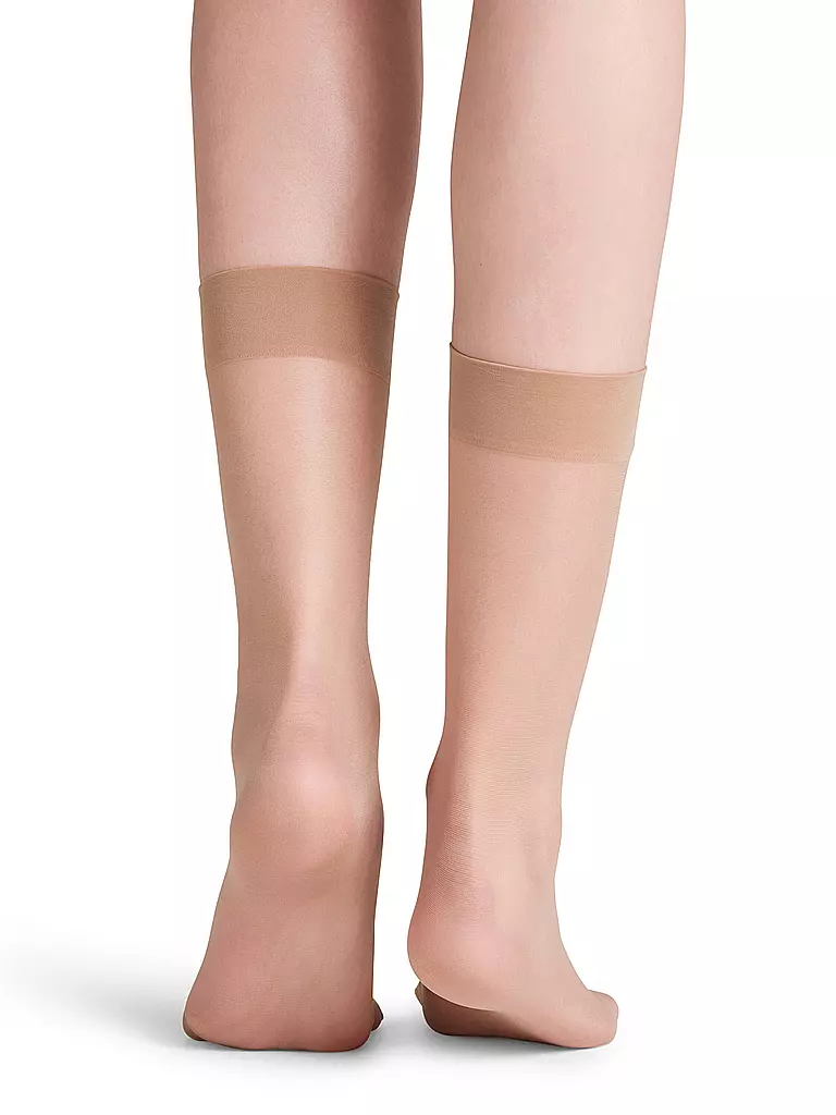 FALKE Söckchen SEIDENGLATT 15 DEN cocoon beige