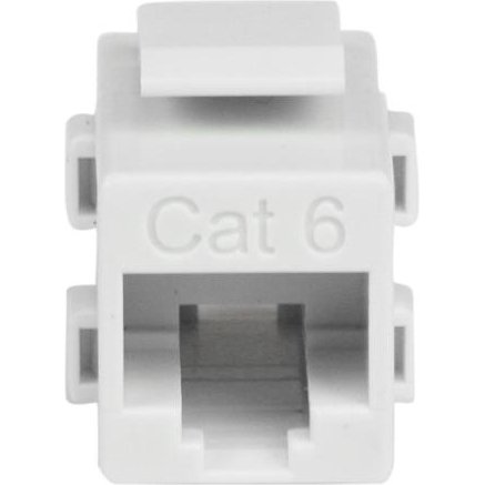 StarTech.com Coupleur RJ45 de type Keystone Jack Cat 6 F/F - Blanc