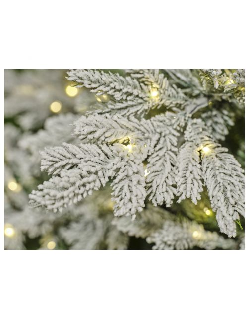 Everlands Grandis Fir Prelit Snowy Groen - Kerstboom