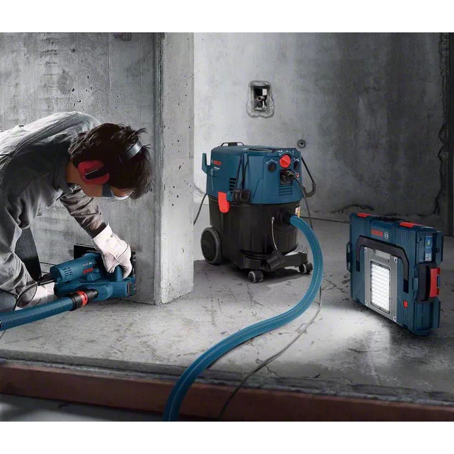 Bosch Professional GAS 35 M AFC Nat- en Droogstofzuiger - 06019C3100