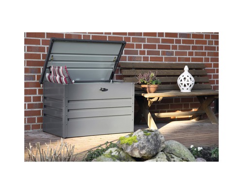 Tuinbox Dobar Valor incl. gasveren 300l 100 x 61 x 62 cm antraciet