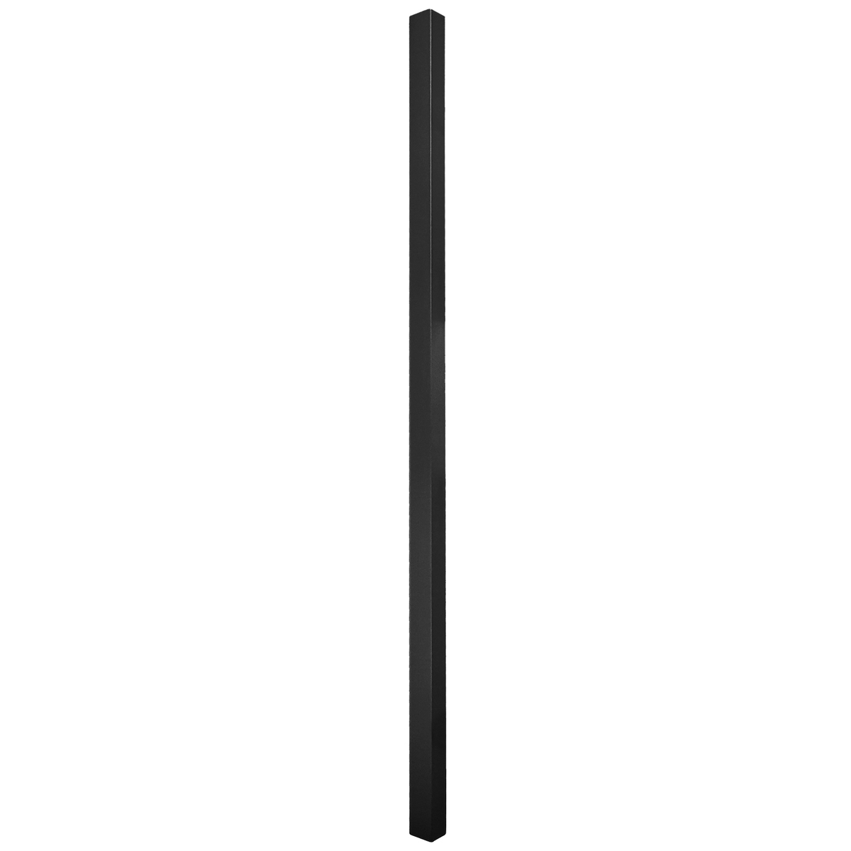 Schuifdeur van glas met blokstrepen, 900x2035 mm, binnendeur, glazen schuifdeur, glazen deur met zwart beslag - greeplijst + 2-zijdige softclose