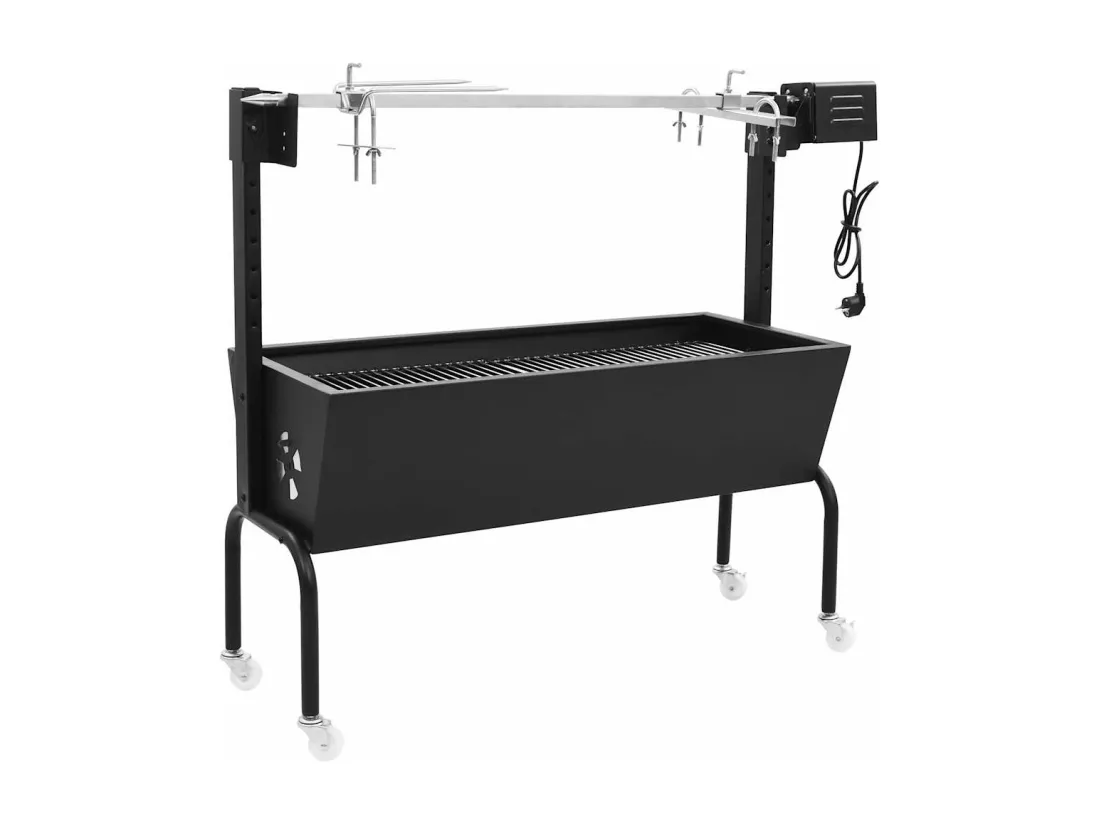 R?tissoire pour barbecue électrique Acier inoxydable