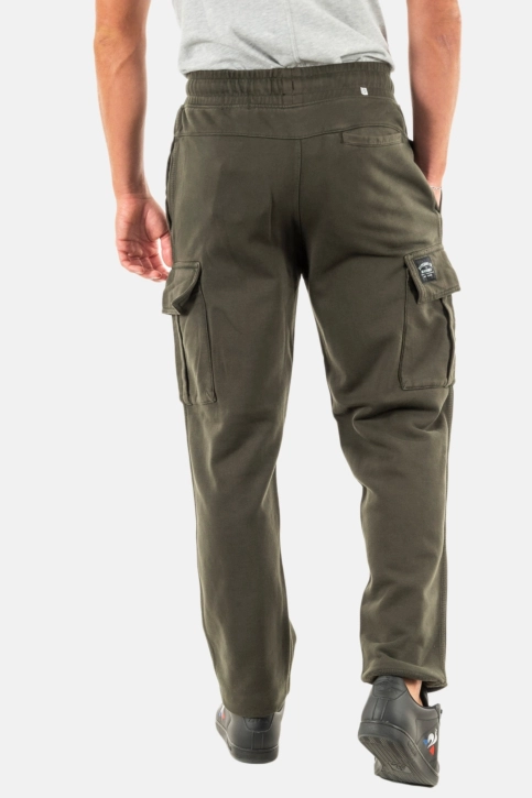 pantalons superdry relaxed cargo 3jz dark grey green