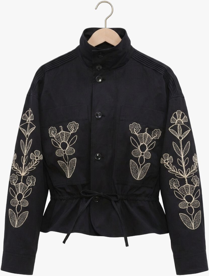zwarte antik batik blazer maria jacket
