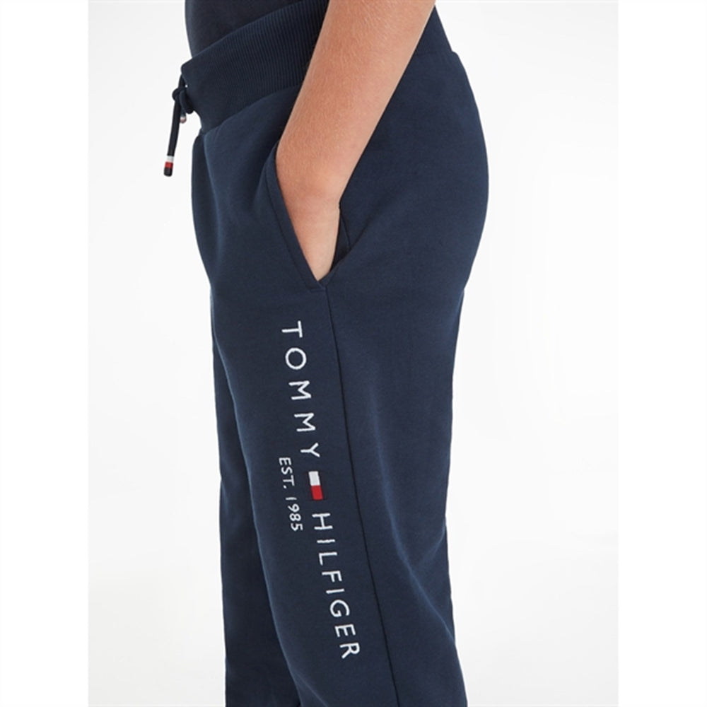 Køb Tommy Hilfiger Essential Sweatpants Twilight Navy