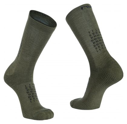 Chaussettes Northwave Fast Winter High Vert/Noir
