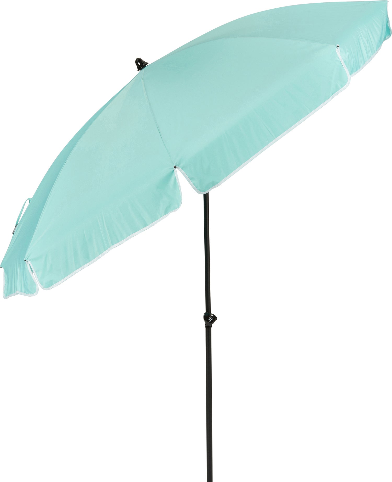 Intratuin parasol Haiti lichtblauw 80+UV D 200 cm