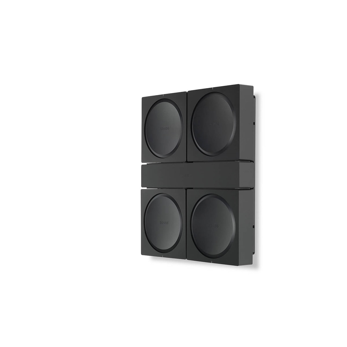 FLEXSON Veggfeste SONOS AMP 4x Svart