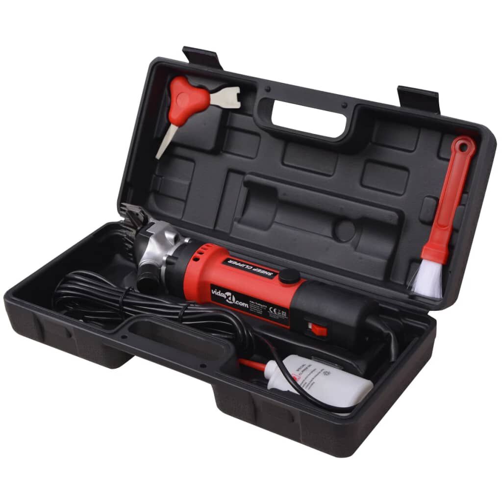 vidaXL Schapentondeuse 7-delig, 550 W