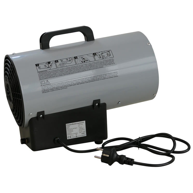 Climameister professionele gas verwarmer KD 15 M