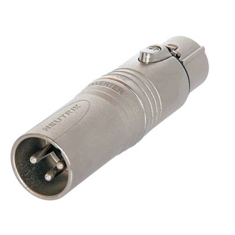 Neutrik NA3M5F adapter XLR3 male - XLR5 female