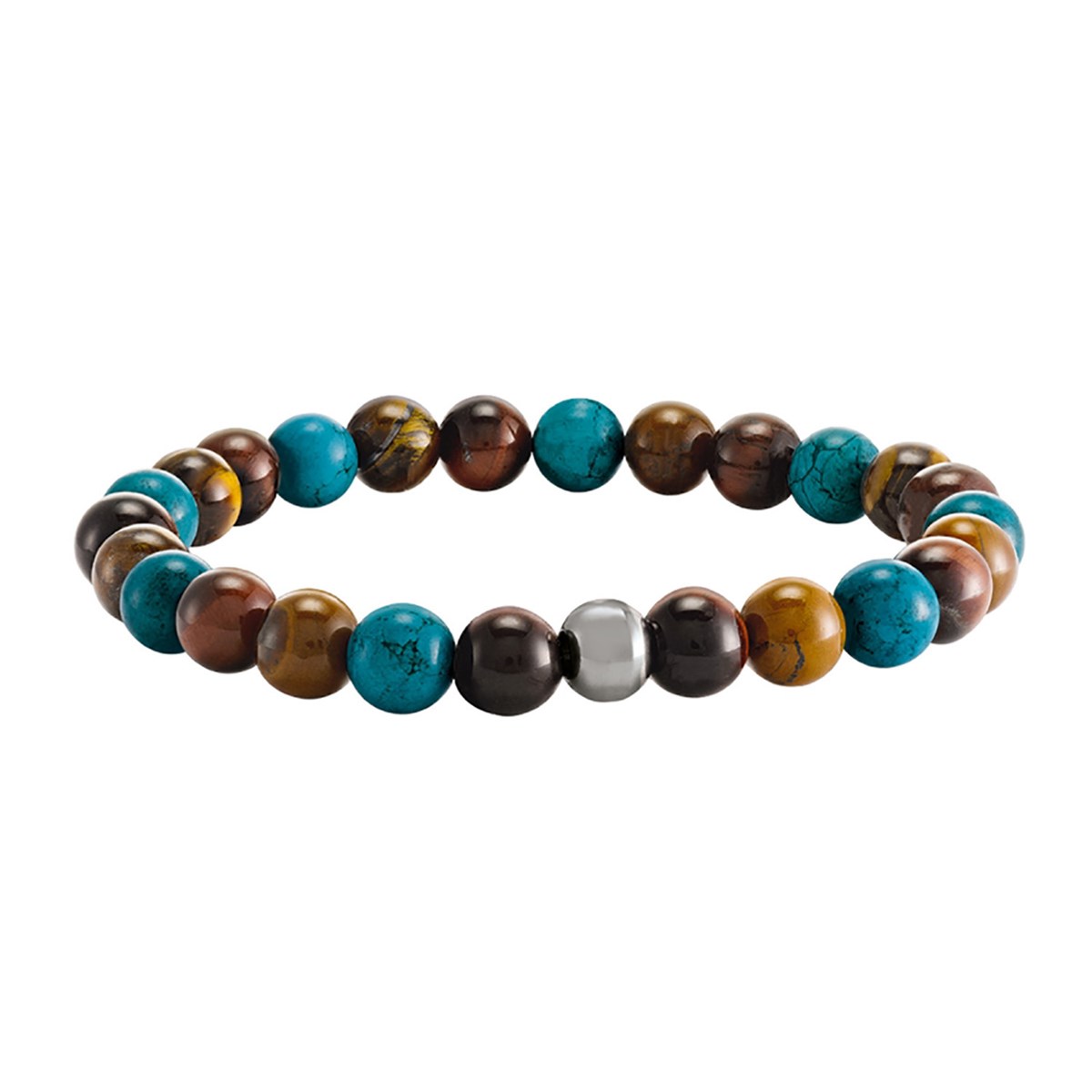 Bracelet homme Jourdan Jazzy perles multicolores