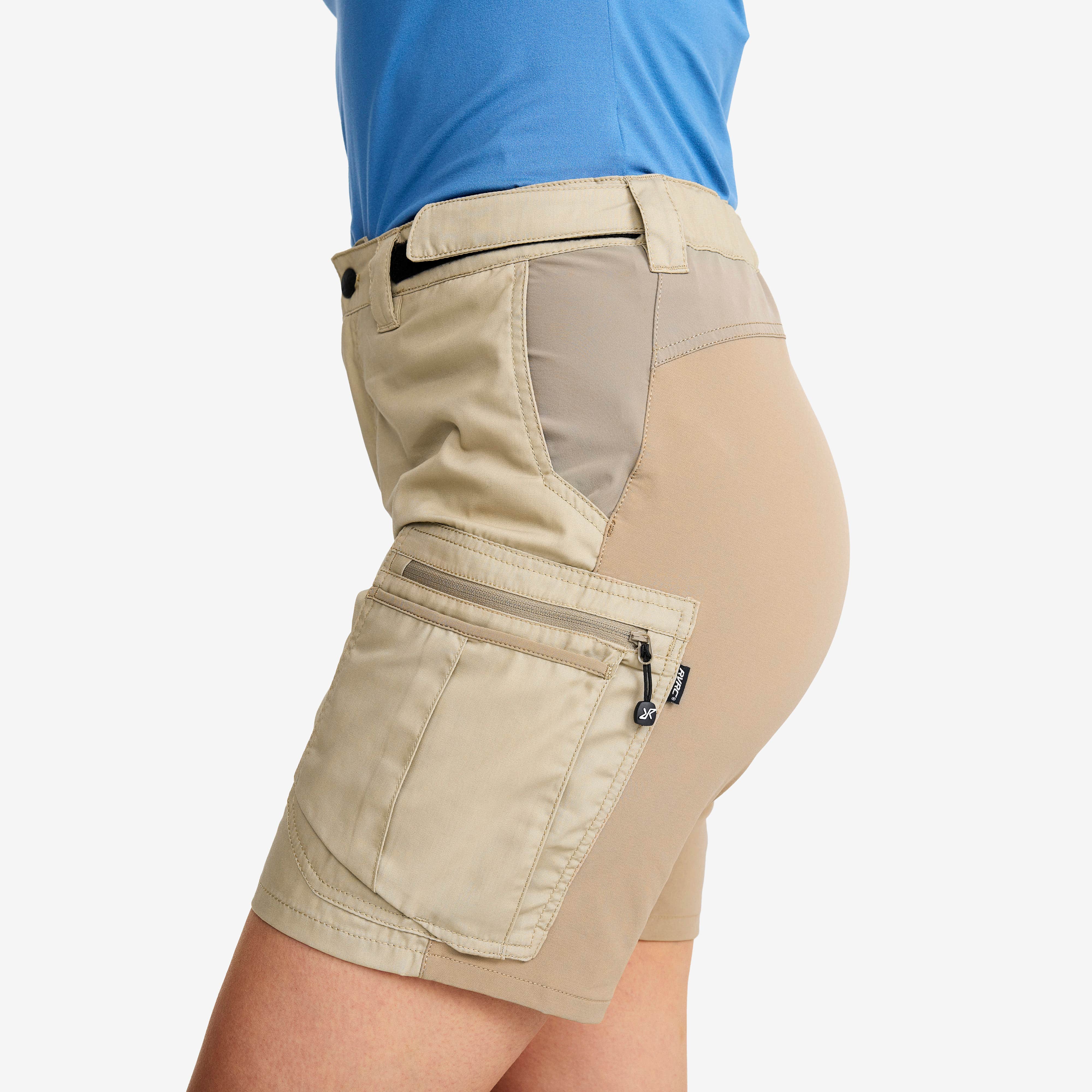 Rambler Lightweight Pro Shorts Dame Aluminium/Brindle