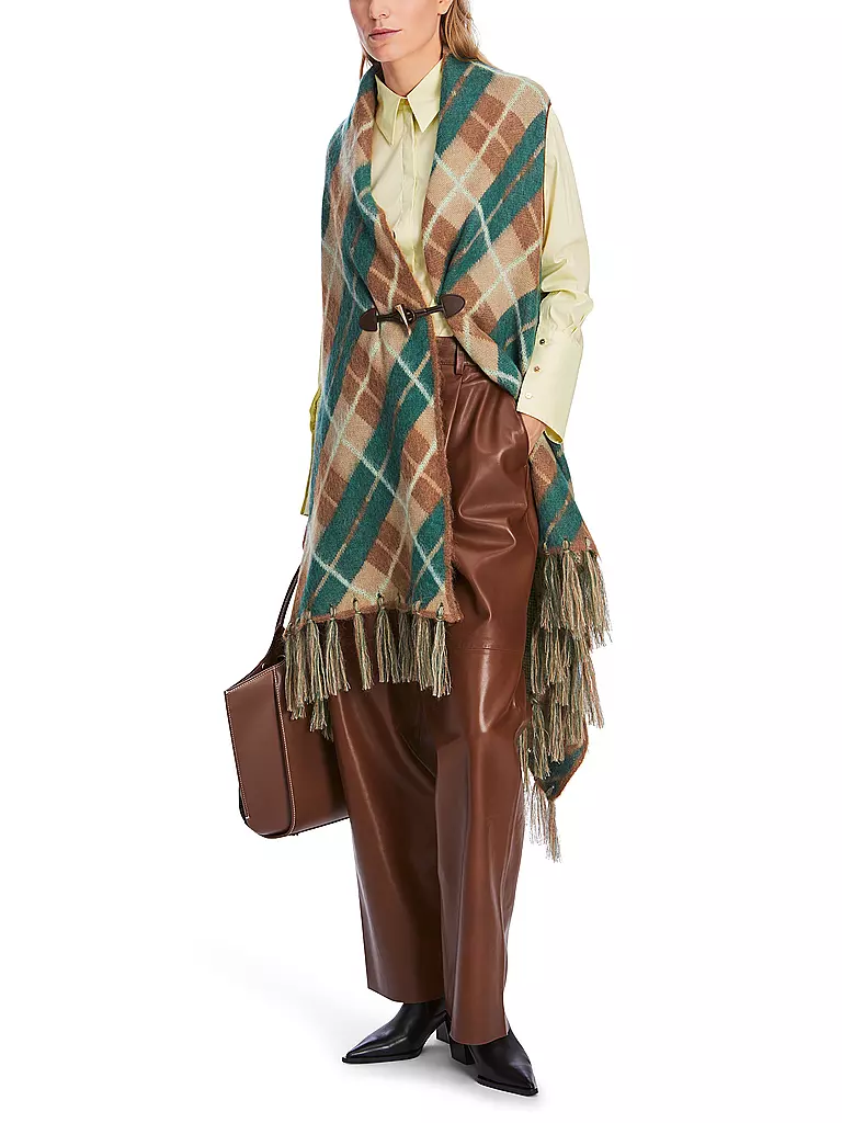 MARC CAIN Poncho - Cape orange