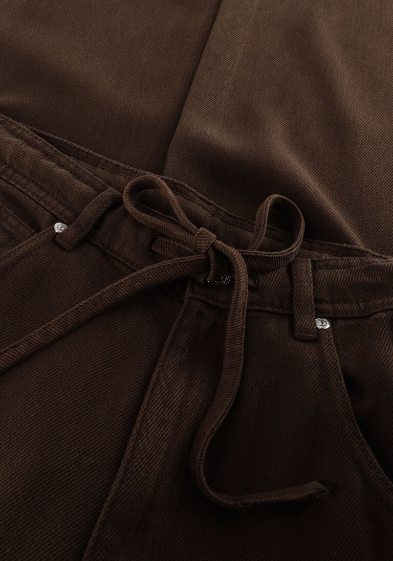 bruine second female wide jeans irvine denim jeans