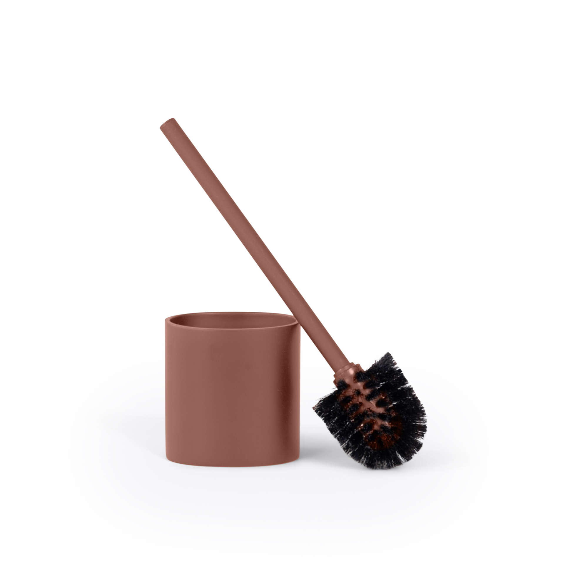 Toiletborstel soft terracotta