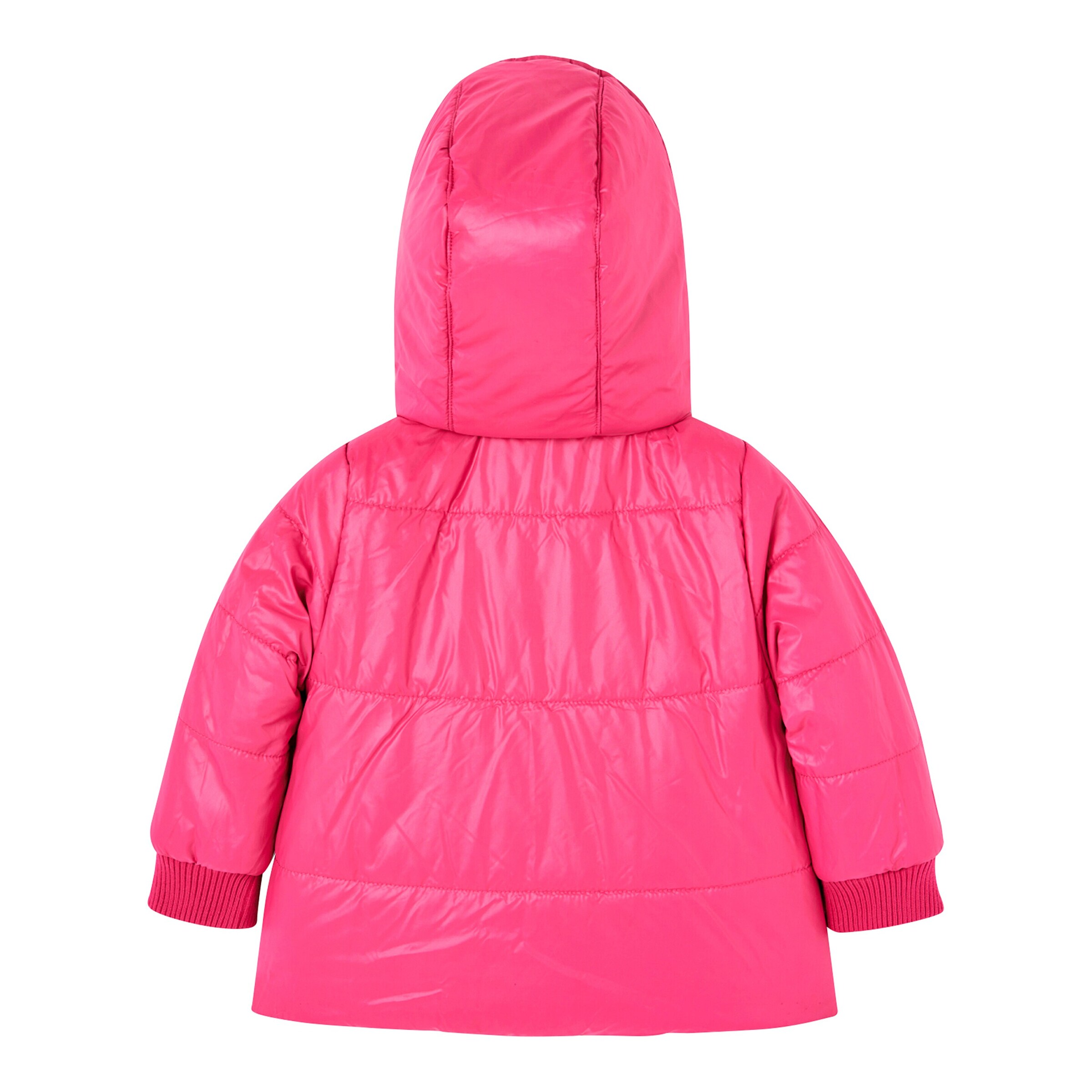 BOBOLI Wende-Winterjacke Blumen pink/bunt