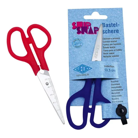 WEDO® 7779 Bastelschere Snip Snap, spitz, sortiert