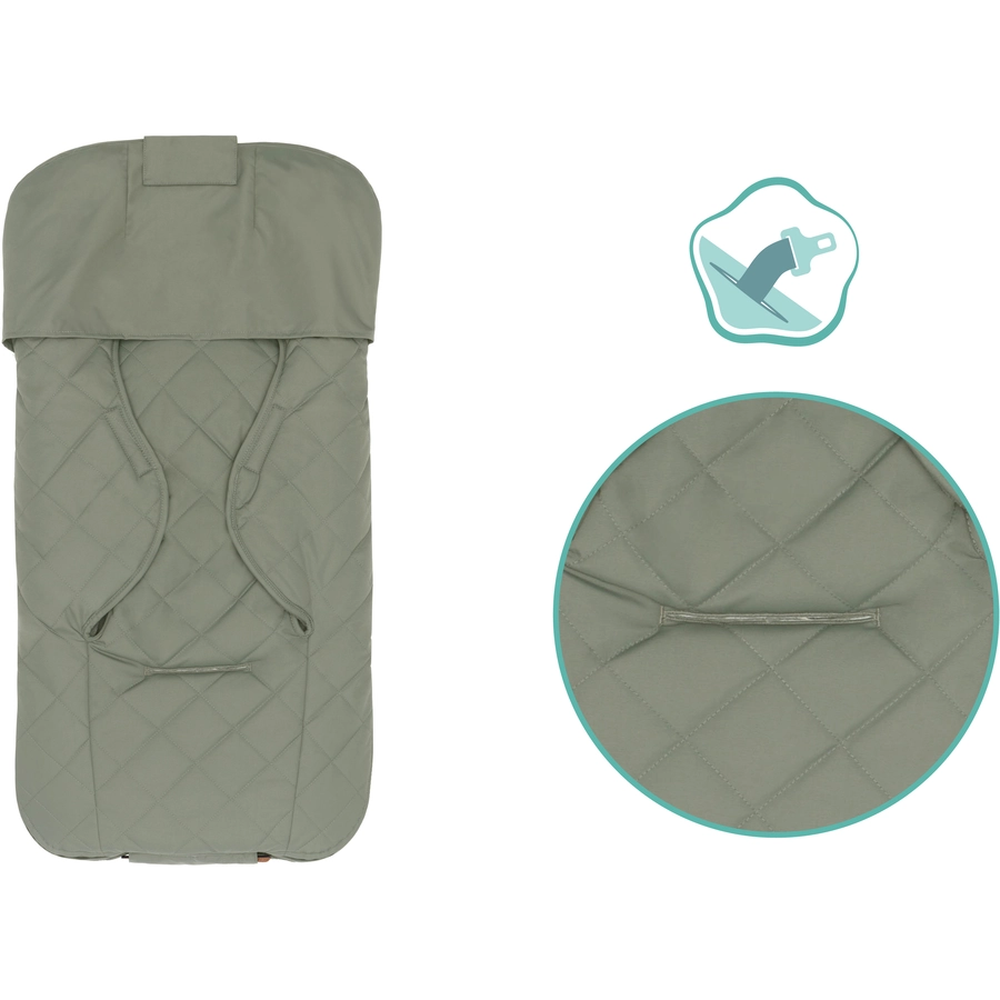 fillikid Winterfußsack Nevado für Babyschale Salbei