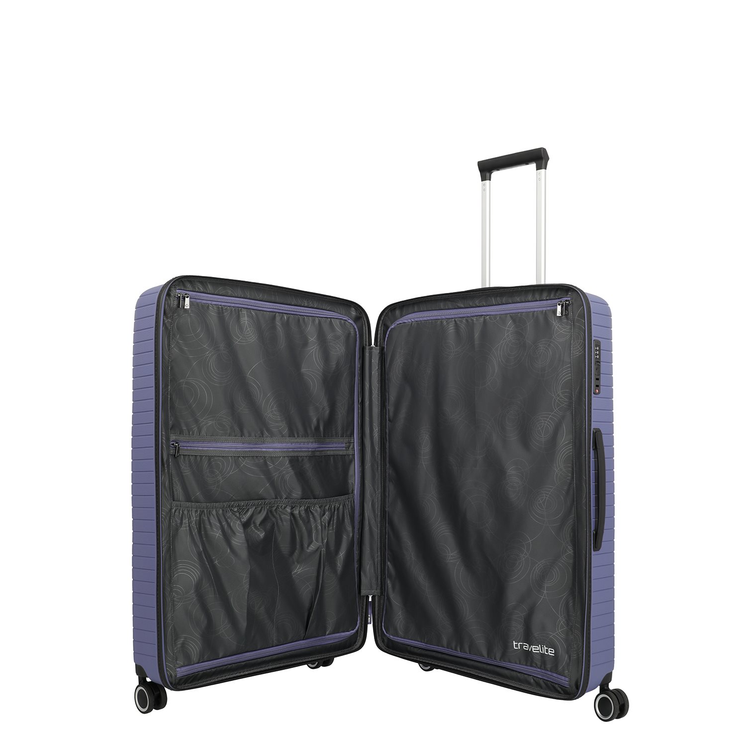 Travelite Orbita 4W Trolley L purple