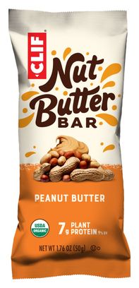 Barre énergétique Clif Nut Butter Bar Beurre de Cacahuète - 50g