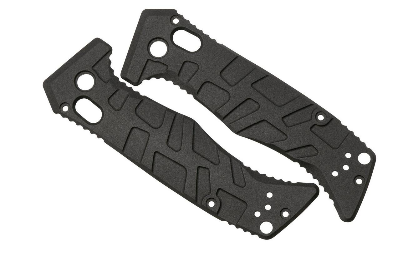 Lex Custom Benchmade Mini Adamas Scales MATH237 Turtle Tungsten Titanium, handgreepschalen