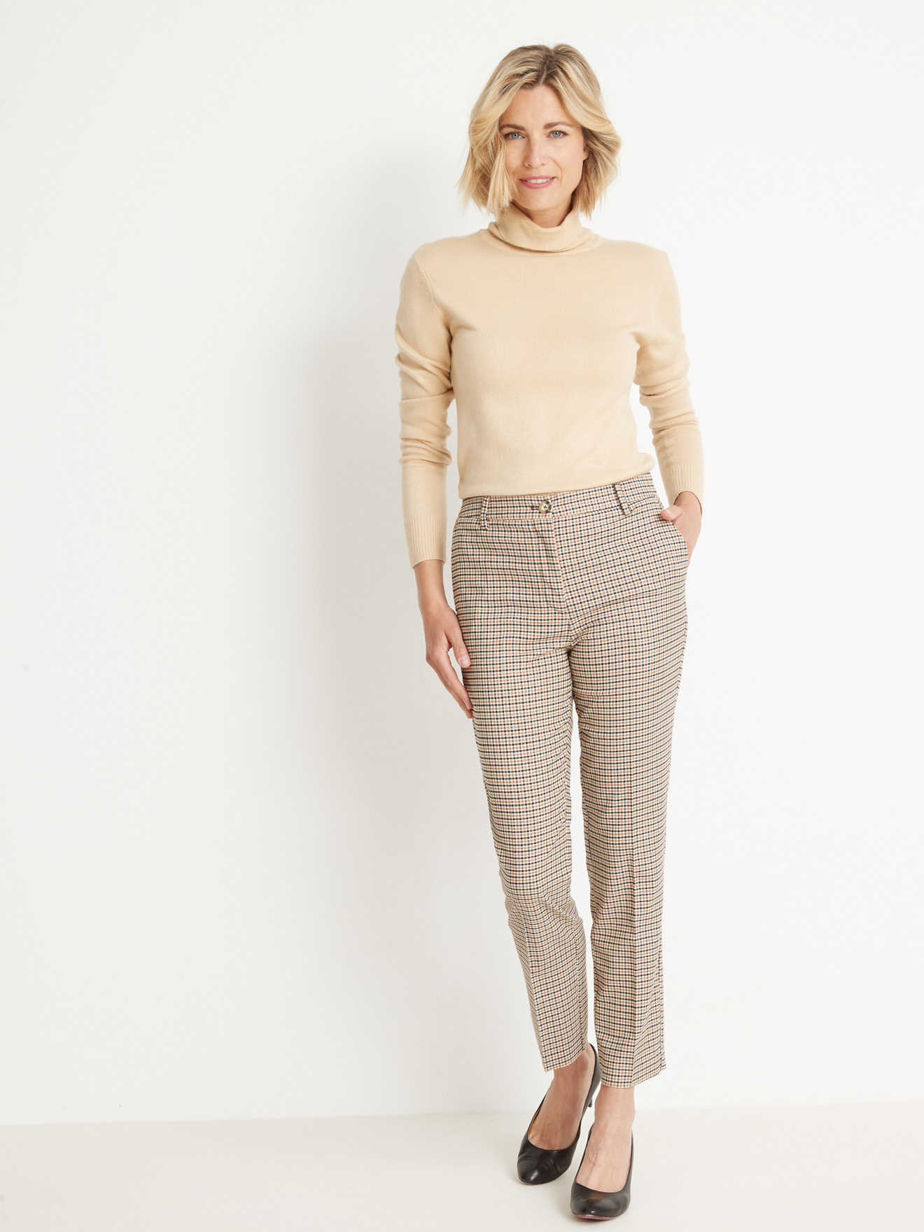 Pantalon 7/8ème élastiqué dos