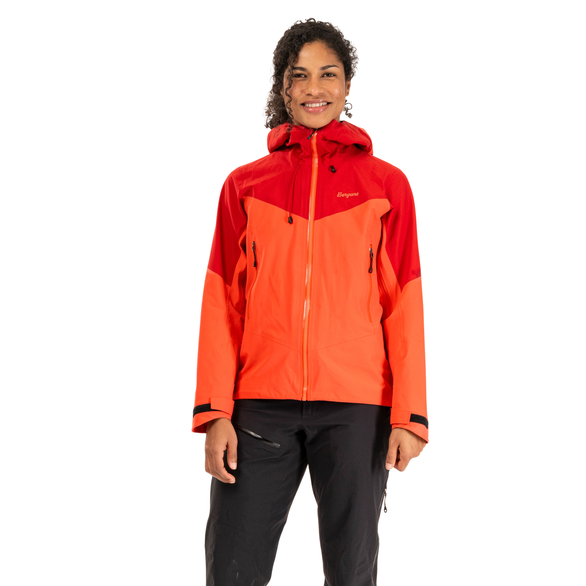 Rabot Alpine 3L Shell Jacket Women Peachy Red / Red