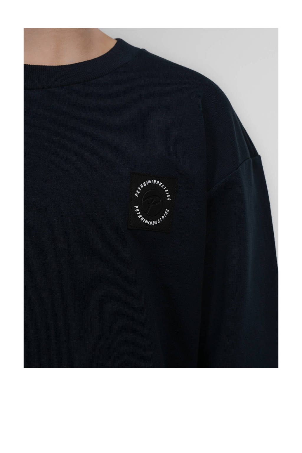 Petrol Industries sweater blauw