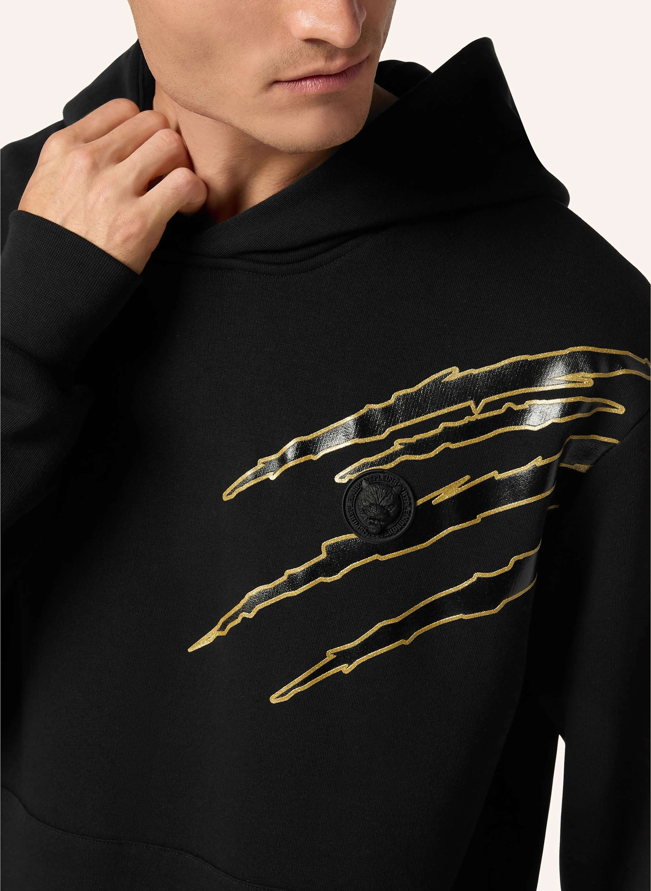PLEIN SPORT Kapuzenpullover SCRATCH