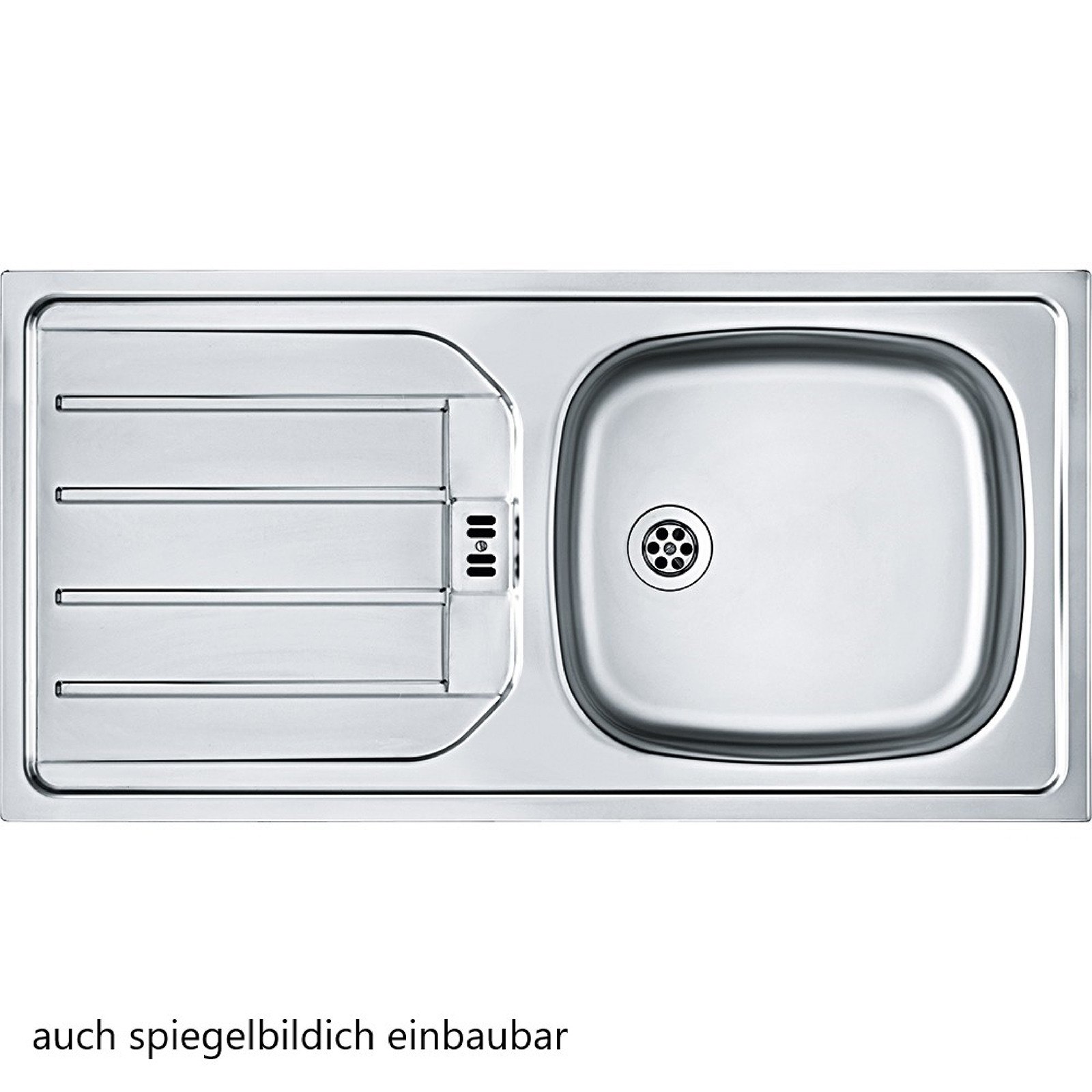Küchenblock FLORENZ - grau matt-Wotan Eiche - 240 cm