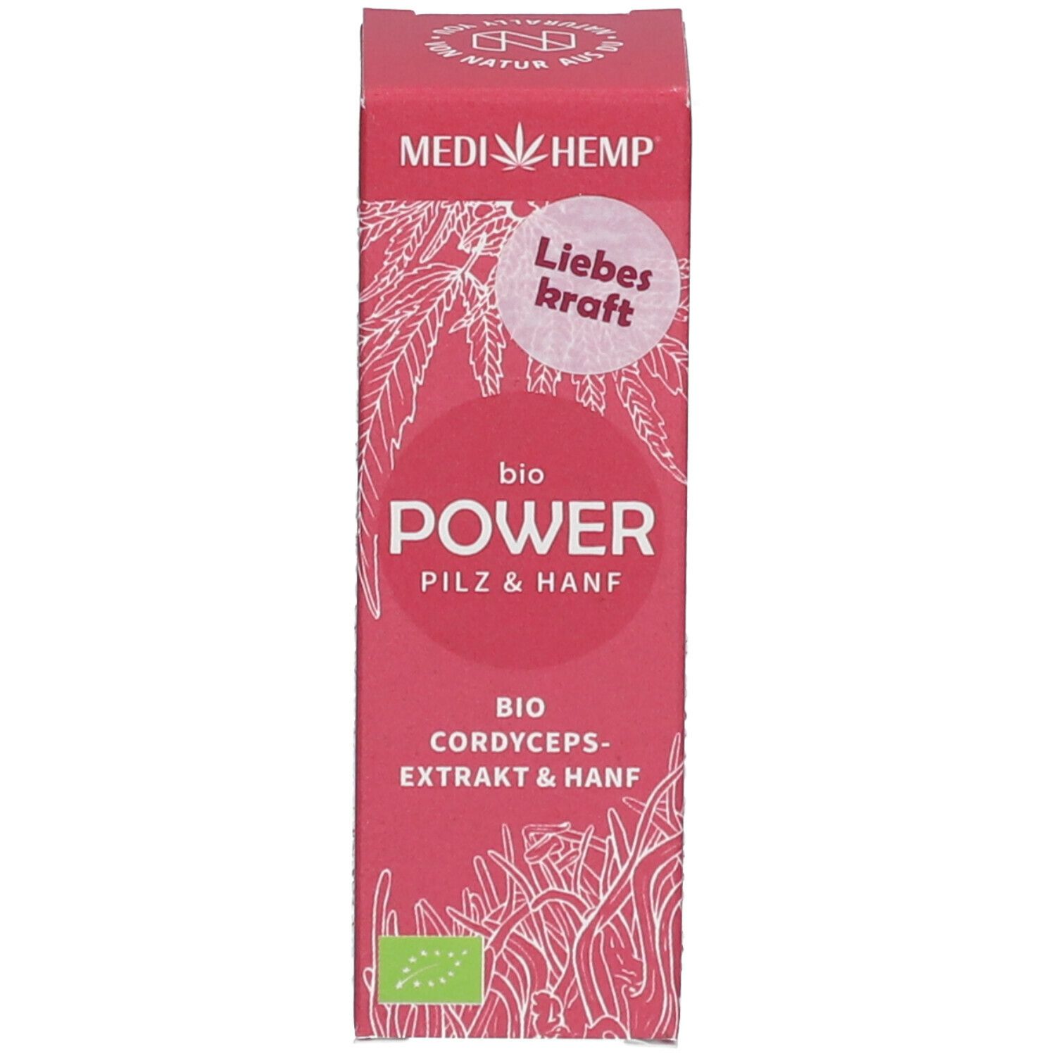 MEDIHEMP Bio POWER Cordyceps militaris-Extrakt & Hanf