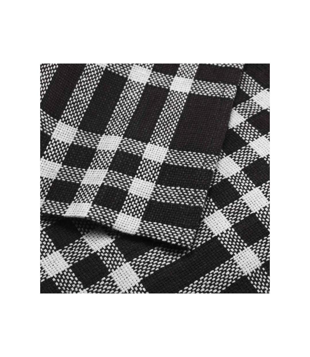 Lot de 3 Serviettes de Table Traditio 45cm Noir