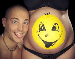 Babybauch-Fotoshooting in Edt bei Lambach