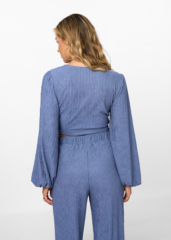 Pien wikkeltop langemouw sky blauw