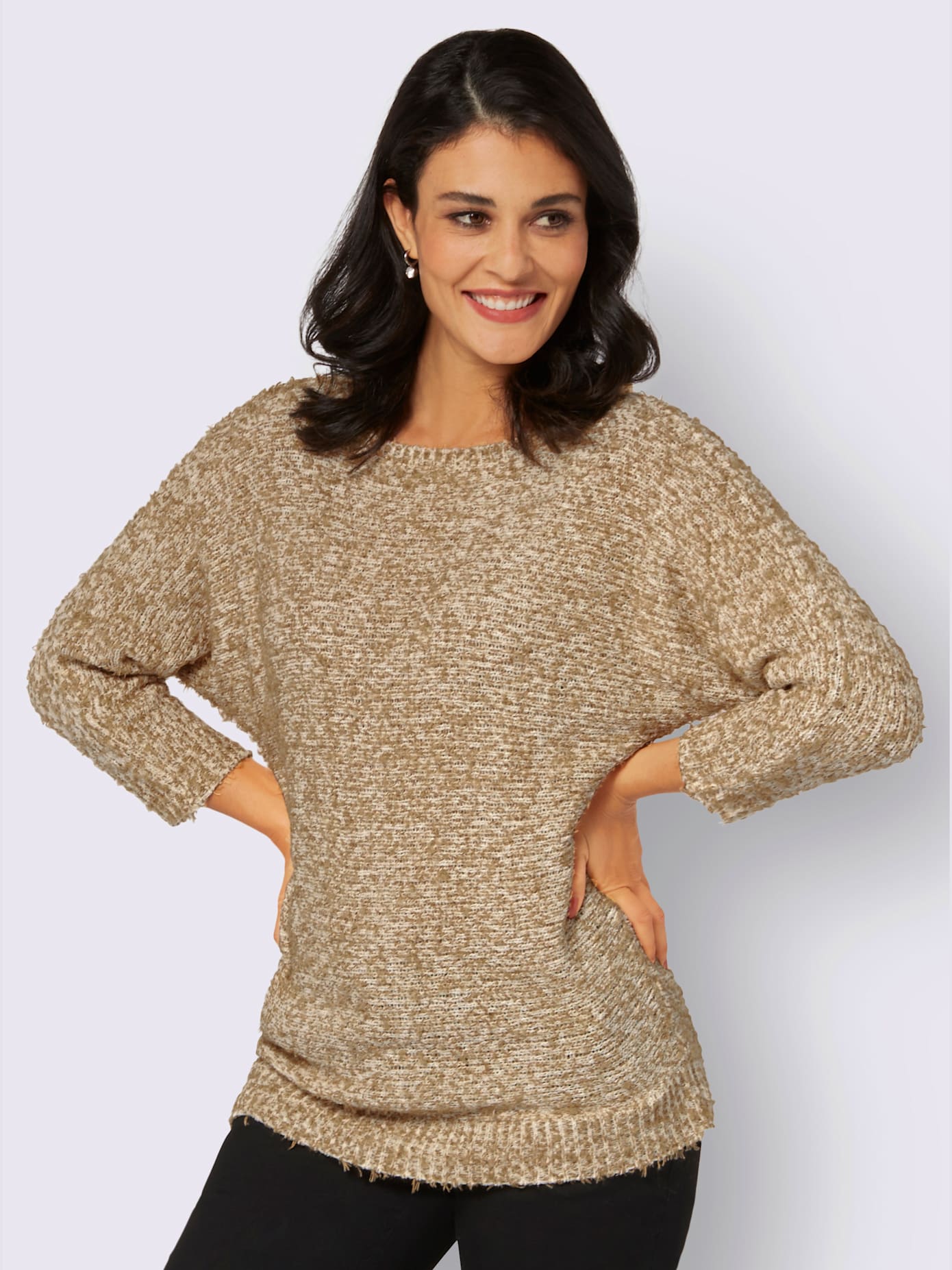 Pull joli fil fantaisie