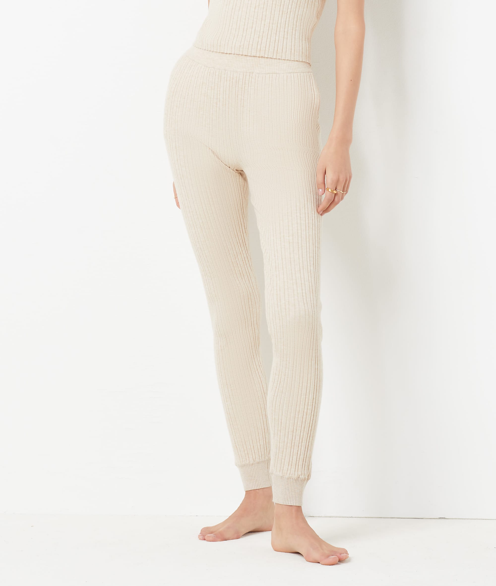 Pantalon de pyjama bas resserré