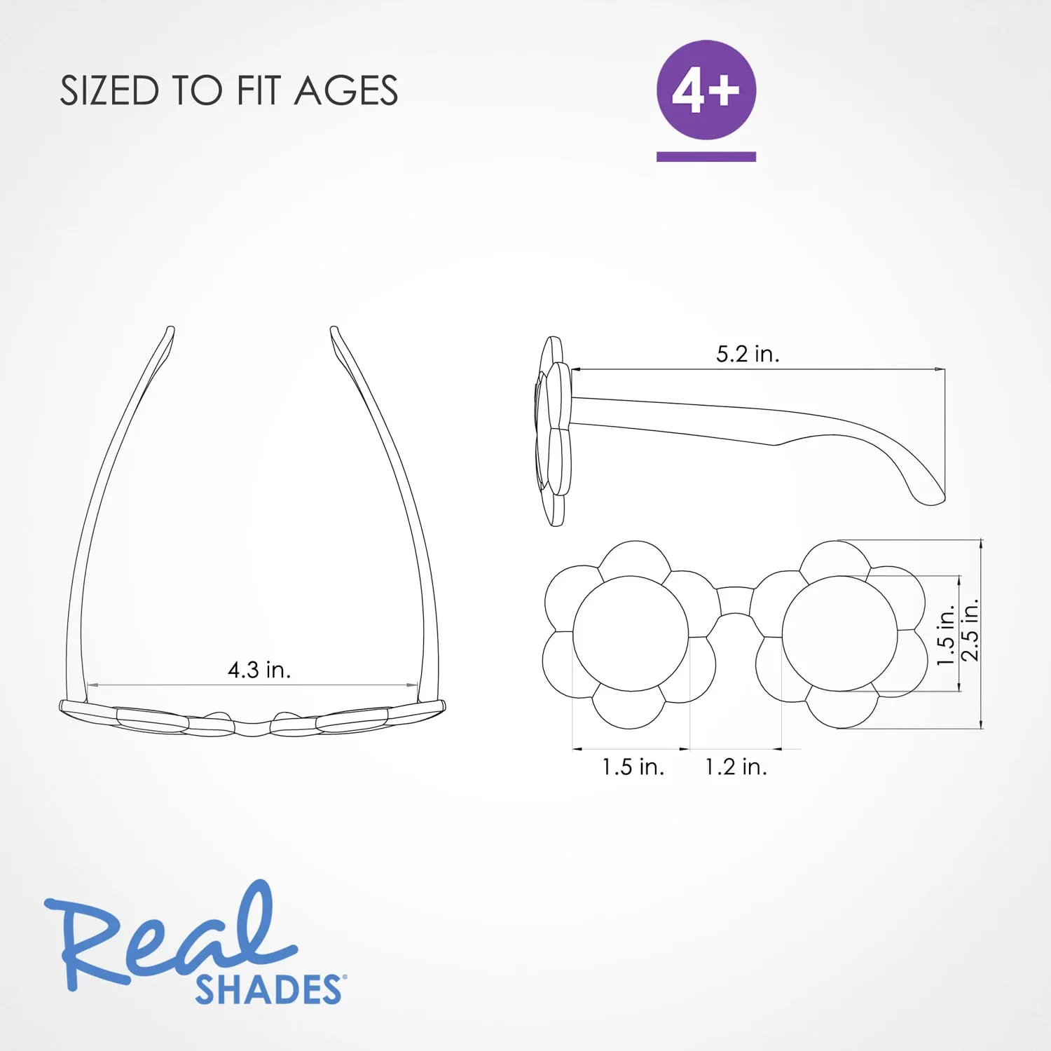 Lunette de Soleil Bloom 1-6ans