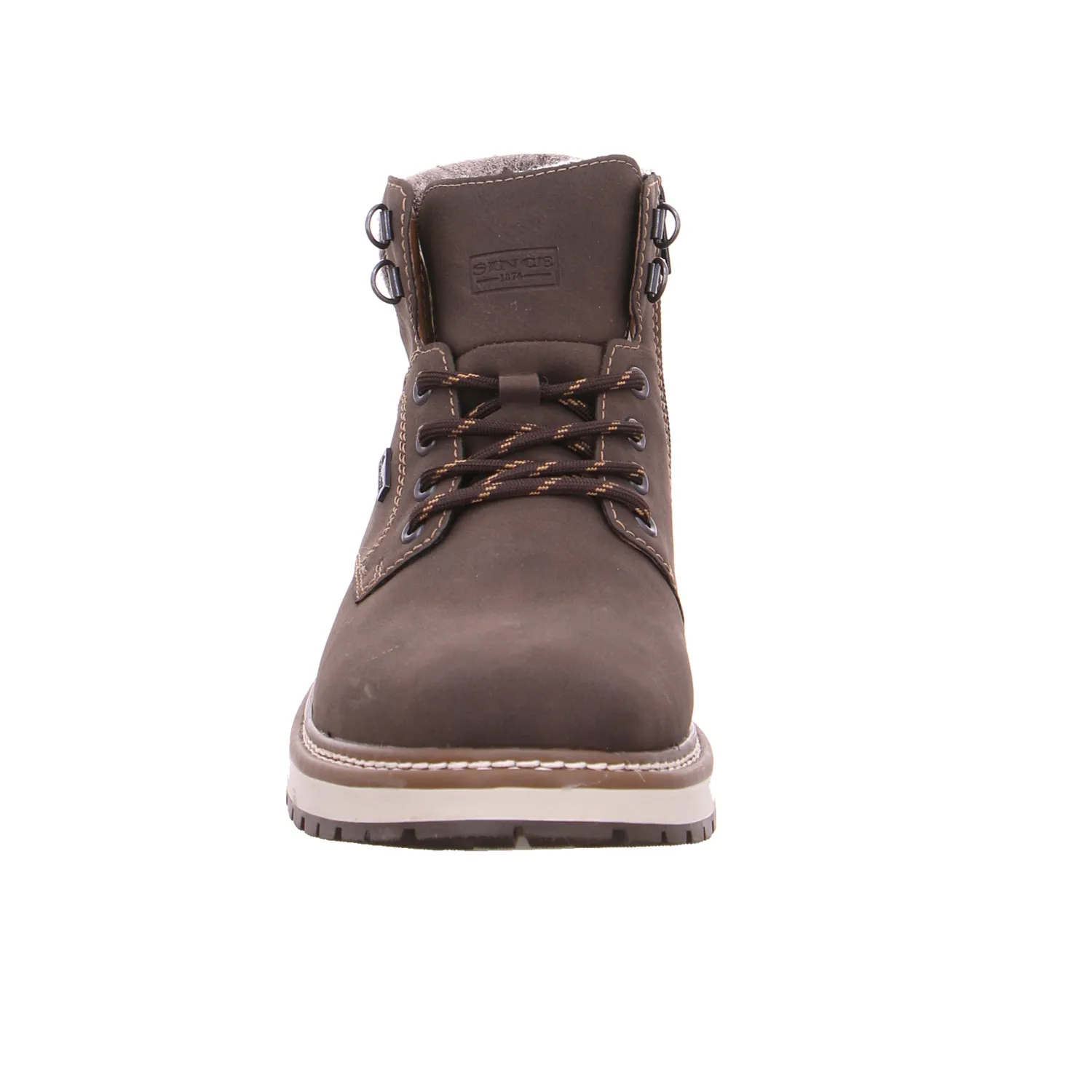 RIEKER Winter-Boots Braun Lederimitat
